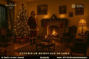 Eko Group Vila și legenda lui Moș Crăciun: o evadare în farmecul Crăciunului anilor ’30